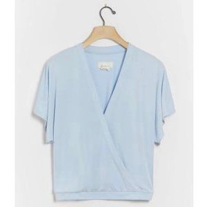 Anthropologie Ayla Surplus Top